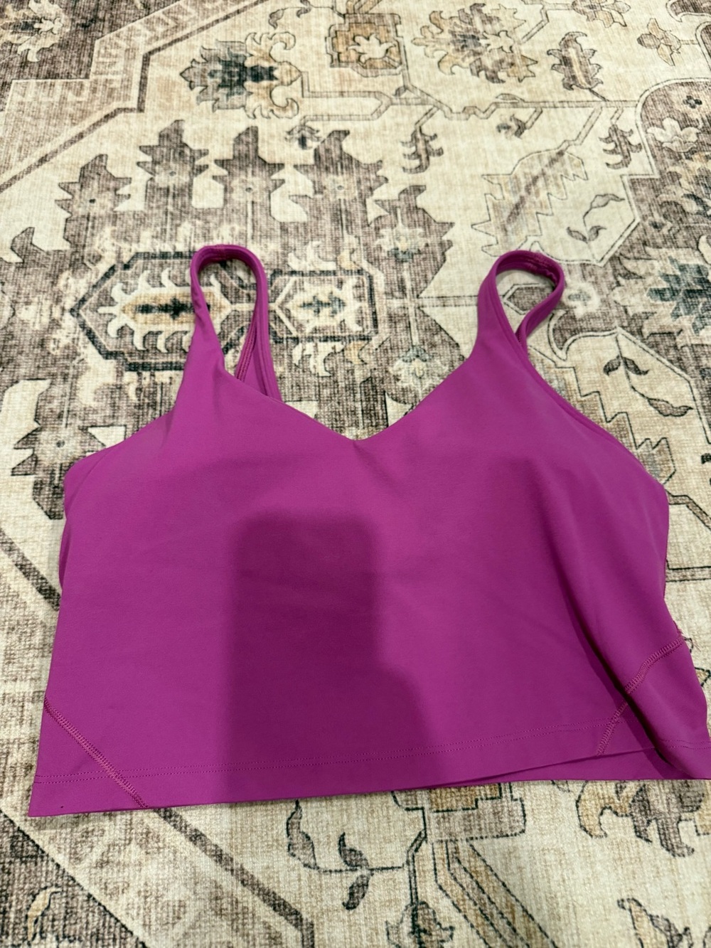 Lululemon align crop tank size 12